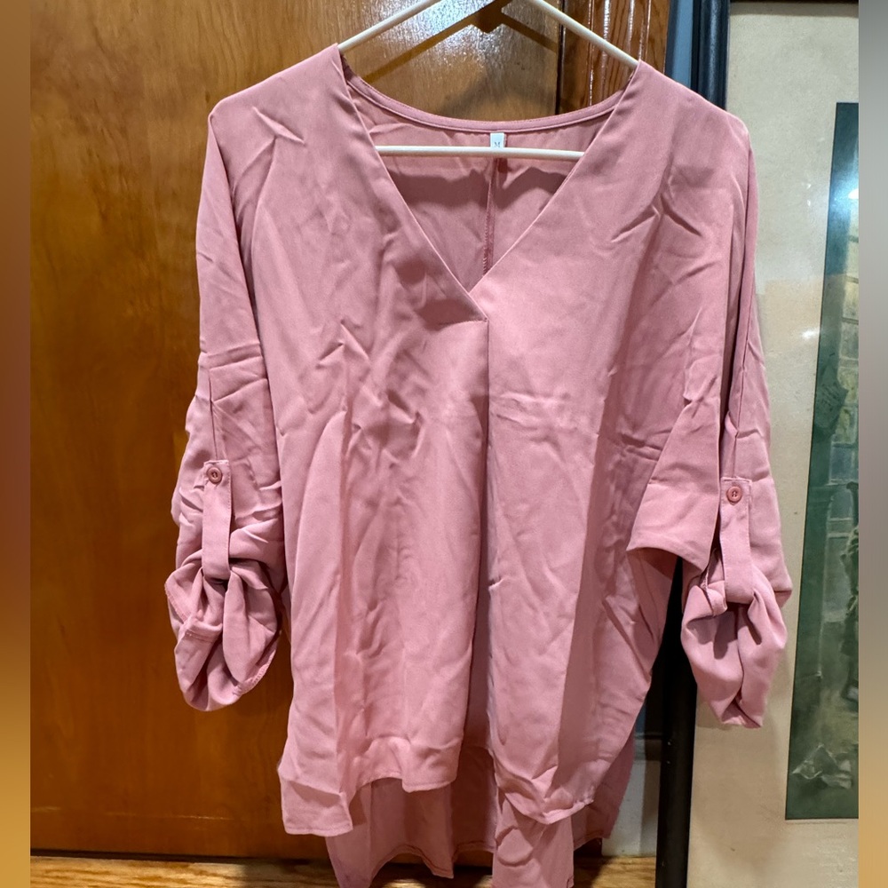 Size medium pink flowing shirt